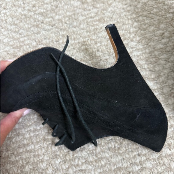 Dolce Vita back heels boots lace up suede booties size 8 - Picture 4 of 11